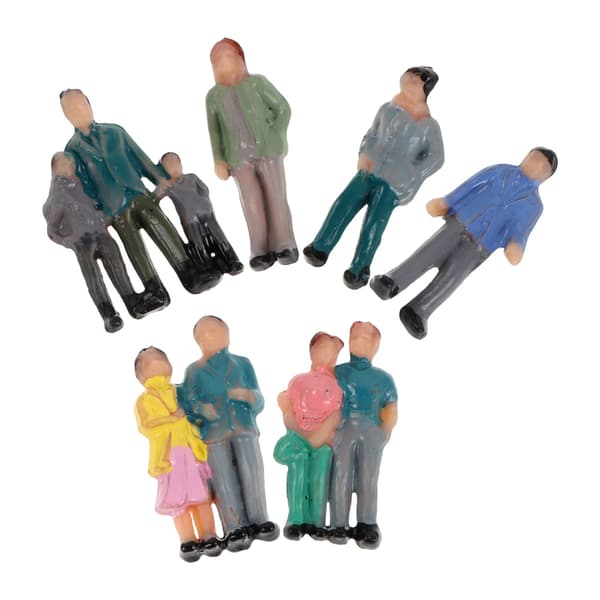 10 REALISTIC MINIATURE ACCESSORIES FOR MODEL TRAINS AND FIGURINES BY OGRO