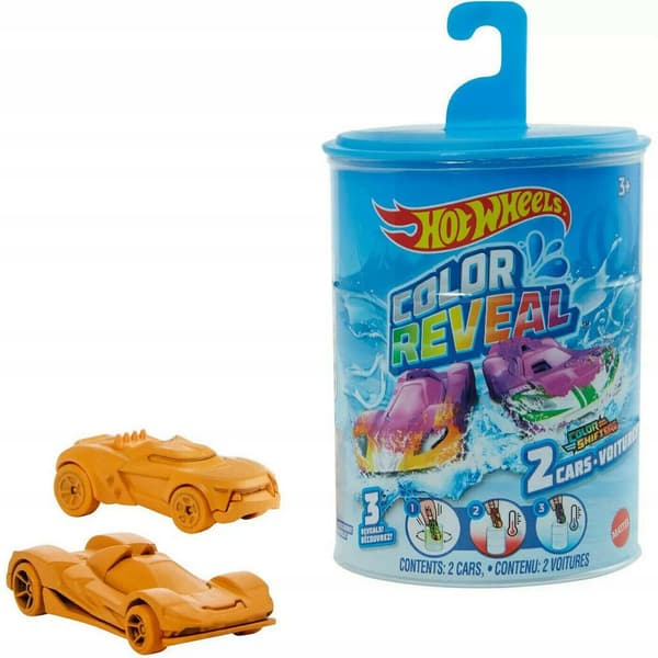 Hot Wheels Colour Reveal 2-pack – changes colour when in water