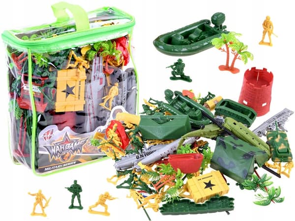 ARMY IN PLASTIC WRAP [FIGURINE]