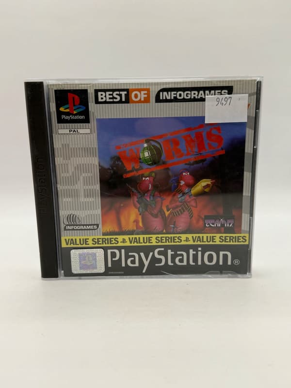 WORMS 3XA PSX PS1 Sony PlayStation (PSX)