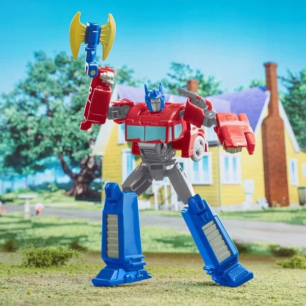 TRANSFORMERS EARTHSPARK WARRIOR FIGURINE Optimus Prime F6724