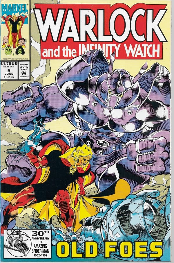Marvel: Warlock and the Infinity Watch Comic Book 1–7/1992 (in English) KEY