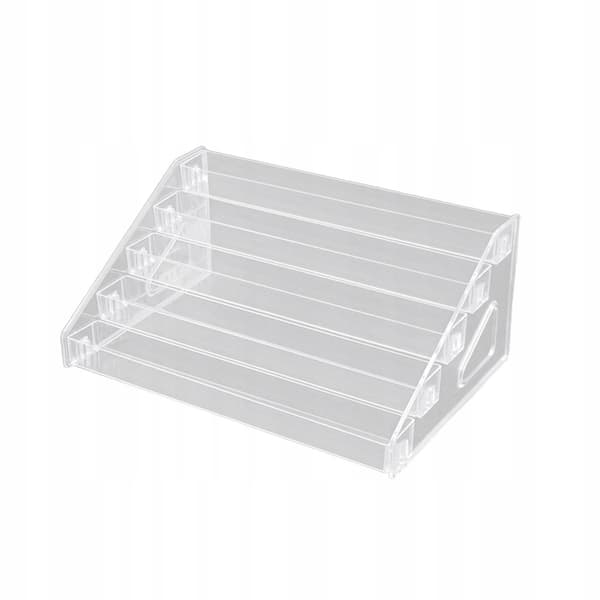 Acrylic storage stand – Organiser Display Riser Holder Challenge Coins, 5-tier