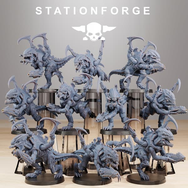 Xenarid Infantry 2.0 – Station Forge – 3D-utskrift