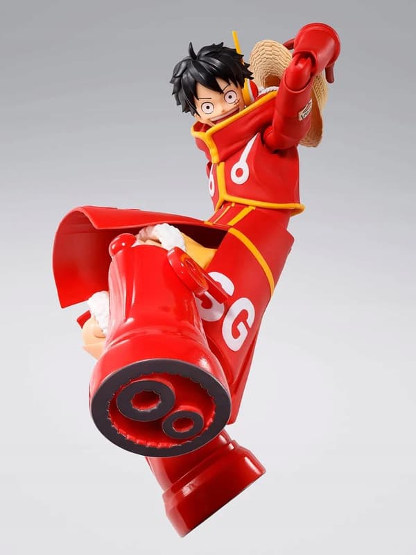 Monkey D. Luffy S.H.Figuarts Future Island Egghead One Piece figurine