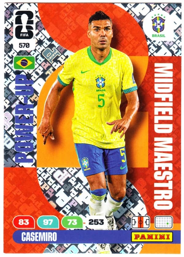 FIFA World Cup 2026 Panini ‘Midfield Maestro’ 18-card set – Pedri complete set