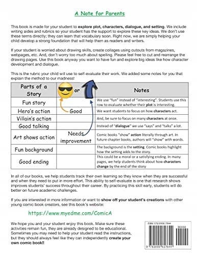 Make your own Comic Book!: edMe Plot & Character: 1 (edMe ELA)