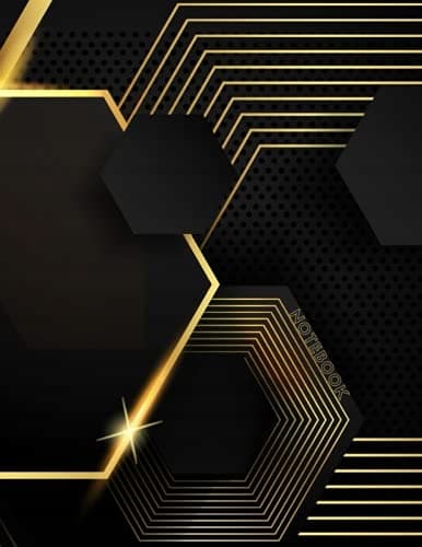 Black and Gold Notebook