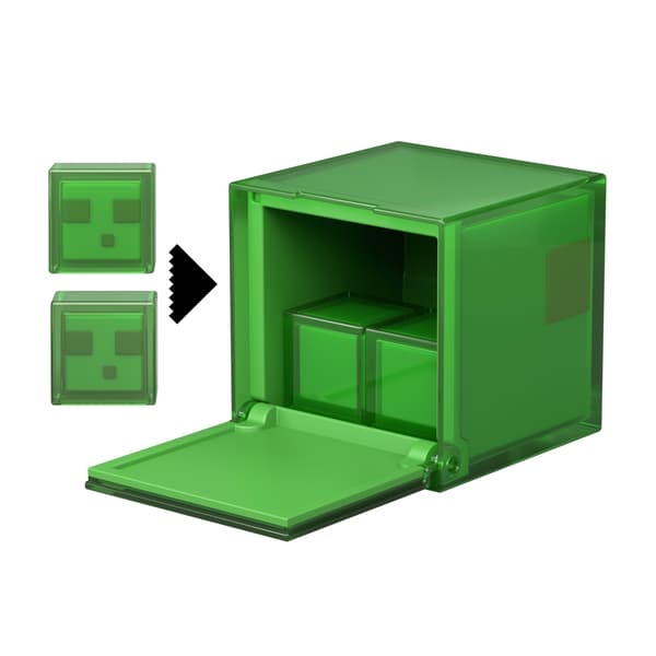Minecraft Set with a trap and a figure