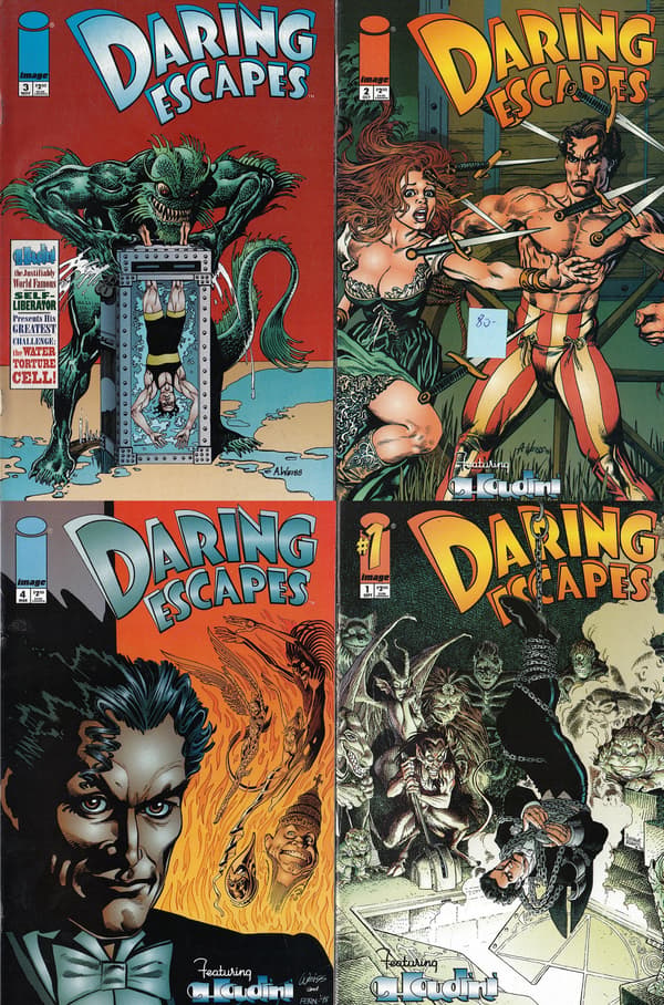 Darling Escapes x4 – Houdini
