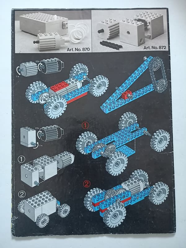 LEGO Technic 851 Instruction Manual