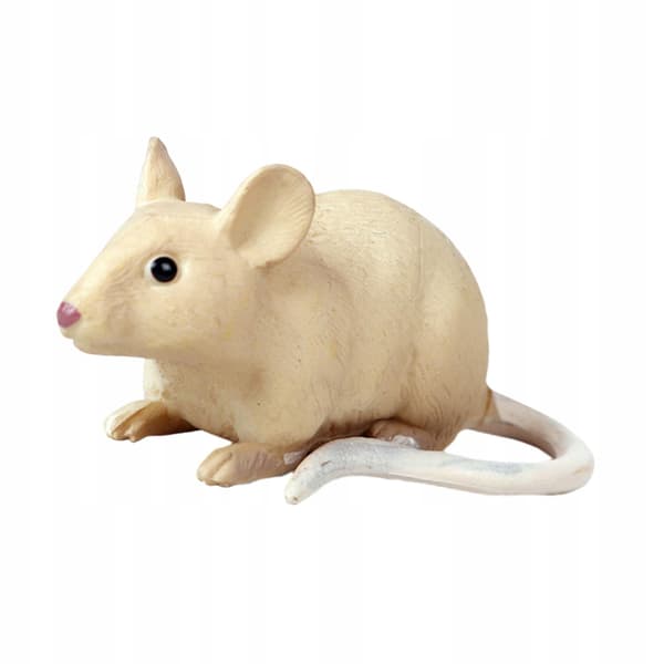 Realistic mouse model Sculptures Collectables Educational mice A-style toy
