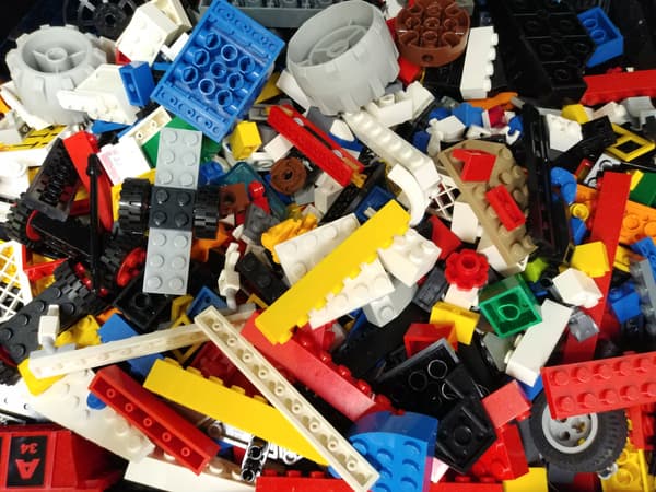Lego bricks mix, 1 kg, original assorted Lego