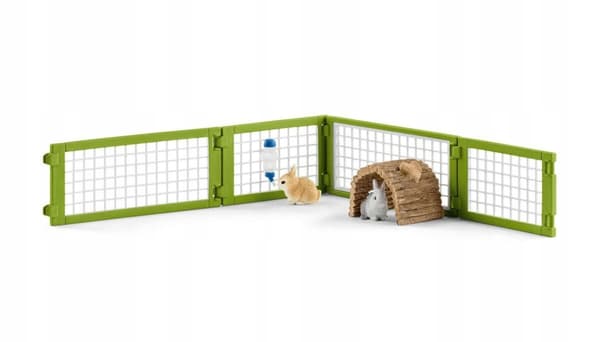 Schleich Farm Rabbit Hutch 42420