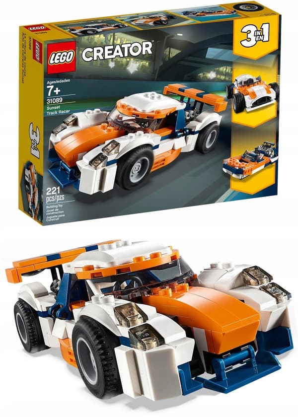 Lego Creator 3-in-1 Solar-Powered Race Car 31089