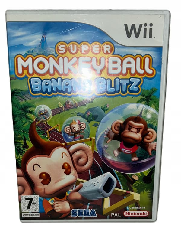 SUPER MONKEY BALL BANANA BLITZ for Wii