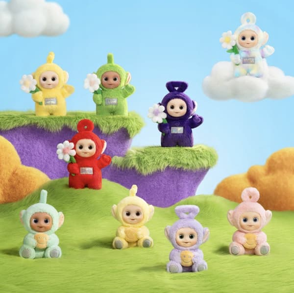 Original Pop Mart Teletubbies 'Say Hello' Series Figures (crushed box)