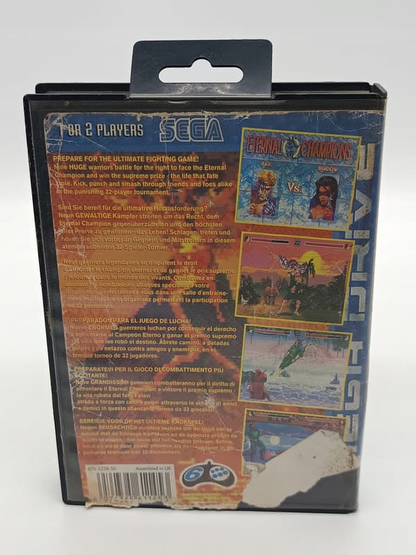 Eternal Champions for Sega Megadrive (boxed)