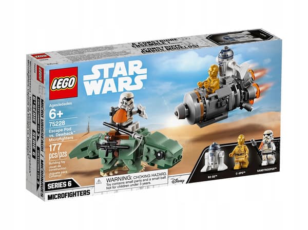 LEGO Star Wars – 75228 Escape Pod vs Dewback – New