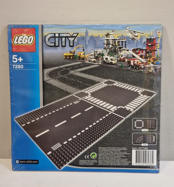 LEGO City Straight Section and Junction 7280