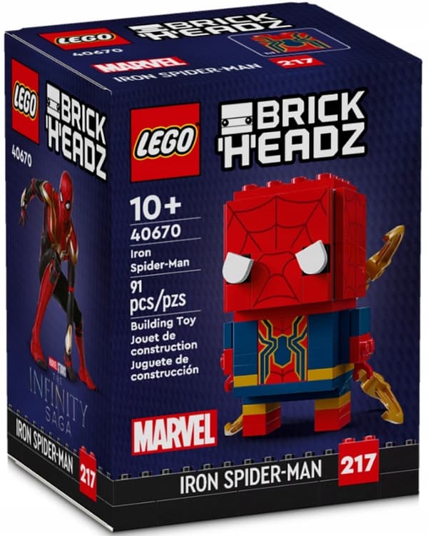 LEGO BrickHeadz Marvel Super Heroes 40670 Iron Spider-Man