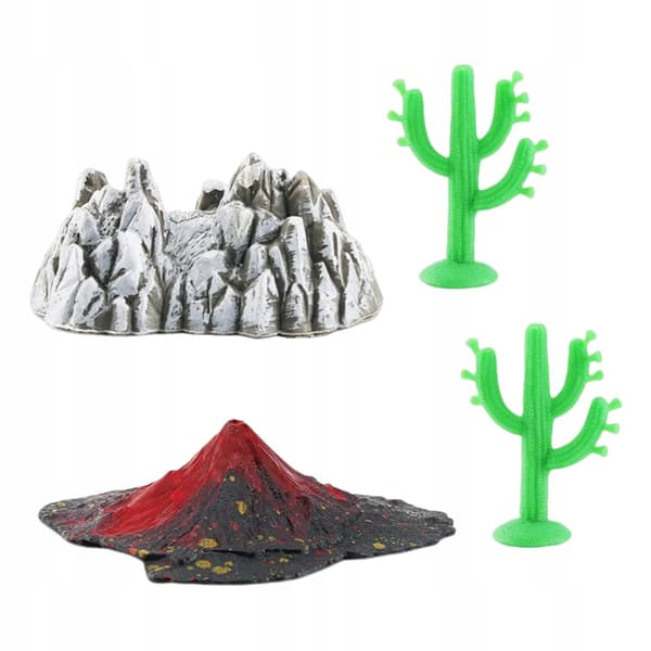 Mini volcano eruption model – Creative simulation – Volcano toy set