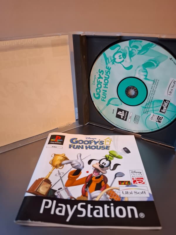 DISNEYS GOOFY'S FUN HOUSE PS1