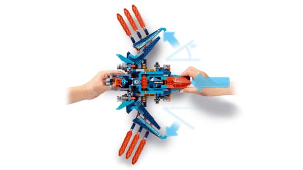 Lego 70351 NEXO Clay’s Blaster Fighter