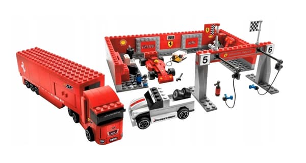 LEGO Racers 8155 – Ferrari Pit Stop