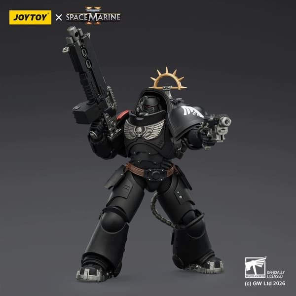 WARHAMMER 40,000 ACTIONFIGUR RAVEN GUARD HEAVY INTERCESSOR 13 CM (FIGUR