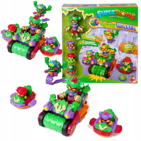 SuperThings SPIKE ROLLER KAZOOM KIDS SET Vehicle Figures Series 8