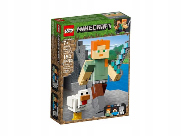 LEGO 21149 Minecraft - BigFig - Alex with a chicken