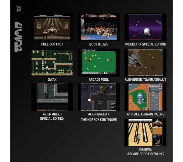 Evercade Team 17 Collection 1 – 10 games
