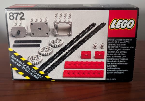 Lego 872 Technic Accessories Set – New