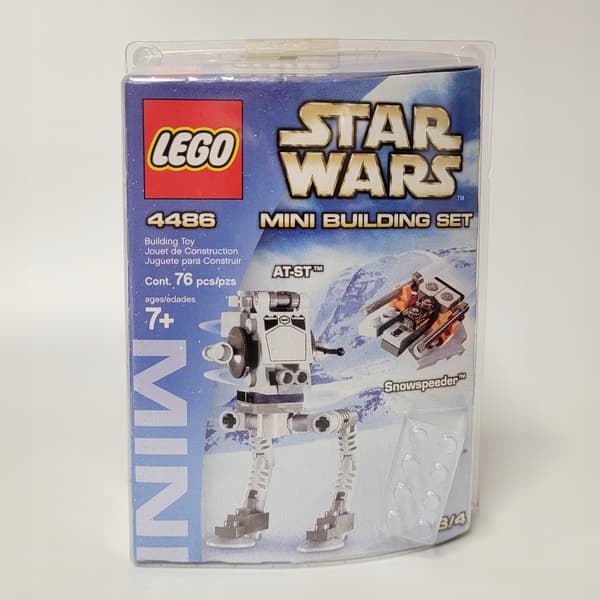 Lego Star Wars 4486 AT-ST Hoth Snowspeeder mini MISB 2003