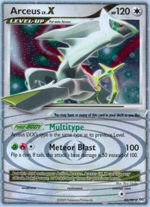 Pokemon Arceus LV.X