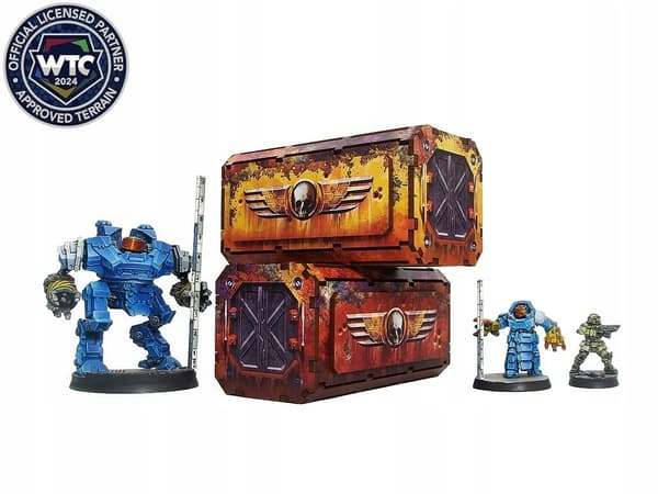 Micro Art Studio H00209 Warhammer 40,000 WTC Imperial Containers