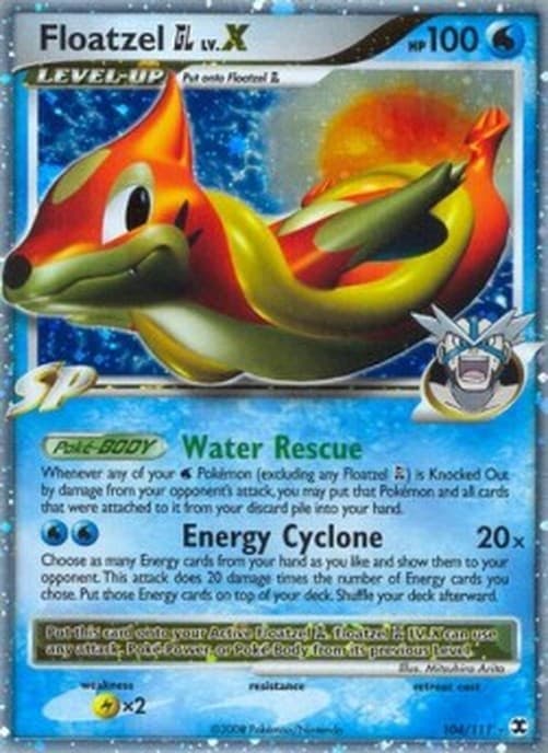Pokemon Floatzel [GL] LV.X