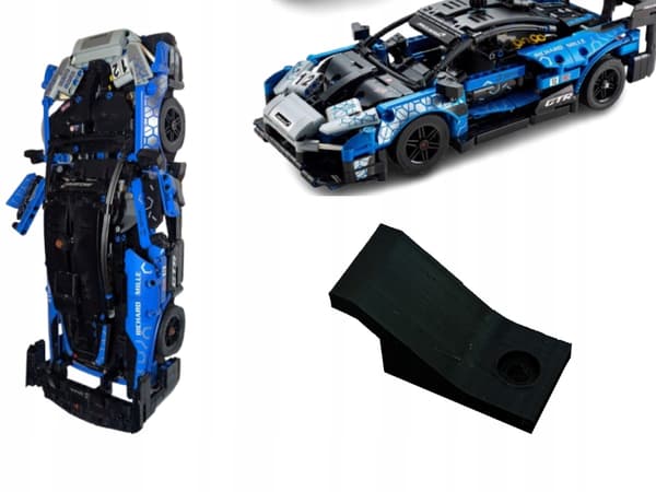 Wall Mount for the LEGO Technic 42123 McLaren Senna GTR