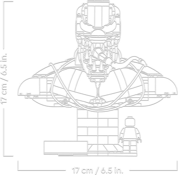 LEGO Marvel Super Heroes set 76356: Venom’s Bust