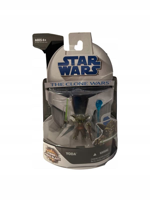 F203 HASBRO STAR WARS THE CLONE WARS YODA JEDI MASTER