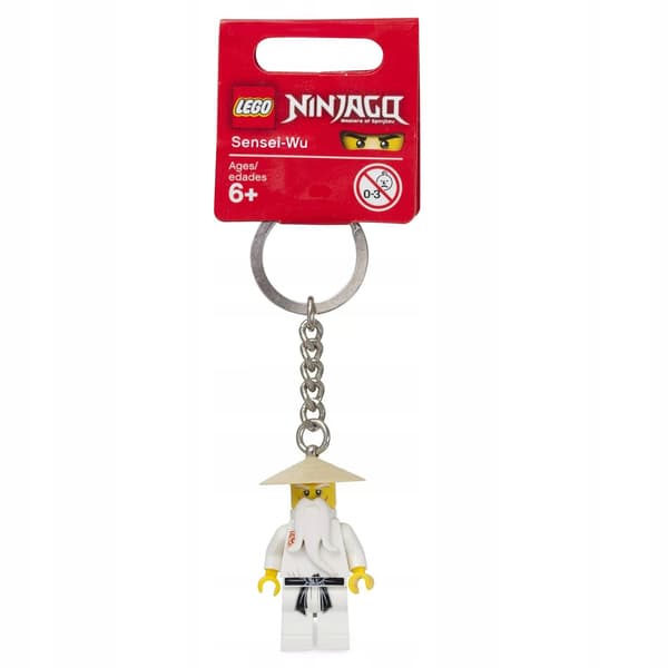 Lego Ninjago Sensei Wu keyring 853101 2011