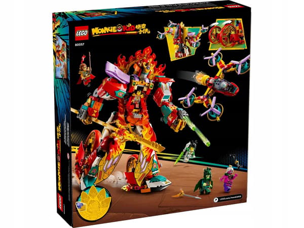LEGO 80057 Nezha’s Ring of Fire Mech.