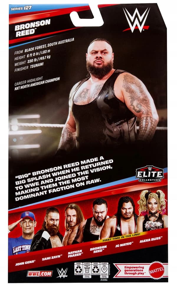 WWE – ELITE 127 COLLECTION FIGURE – BRONSON REED [FIGURINE]