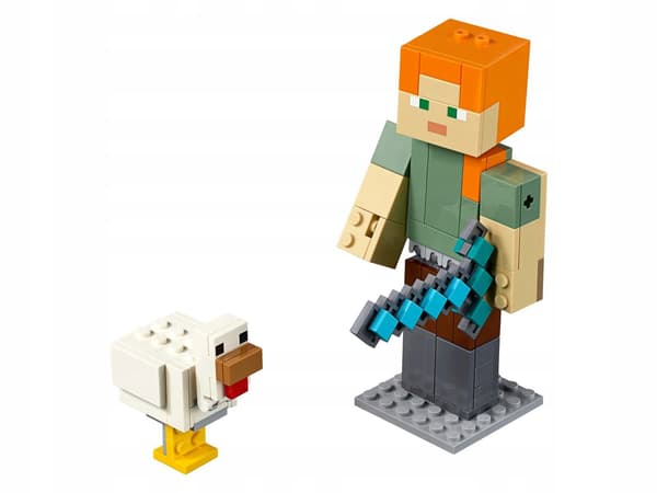 LEGO 21149 Minecraft - BigFig - Alex with a chicken