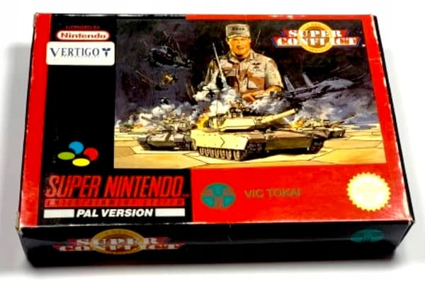Super Conflict Super Nintendo SNES