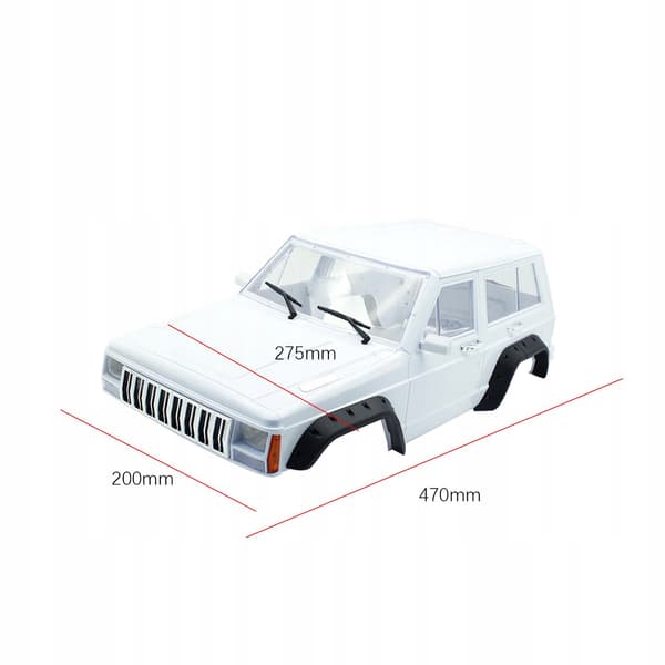 1/10 Unpainted DIY Modified Durable Easy to fit 275mm Wheelbase