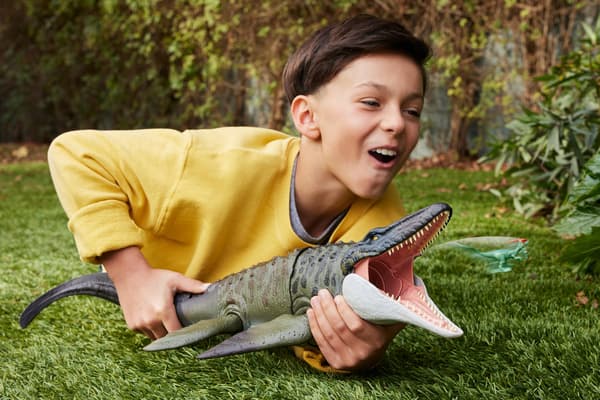 JURASSIC WORLD MOSASAURUS FIGURINE 65 CM MOSASAURUS COLLECTOR’S DINOSAUR