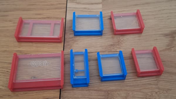 Unique Lego windows produced only in 1954 and 1955 – set (F)