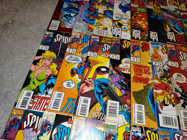 Marvel Spider-Man 2099 – 38 issues, 1992–1996, BDB condition (protective sleeve)